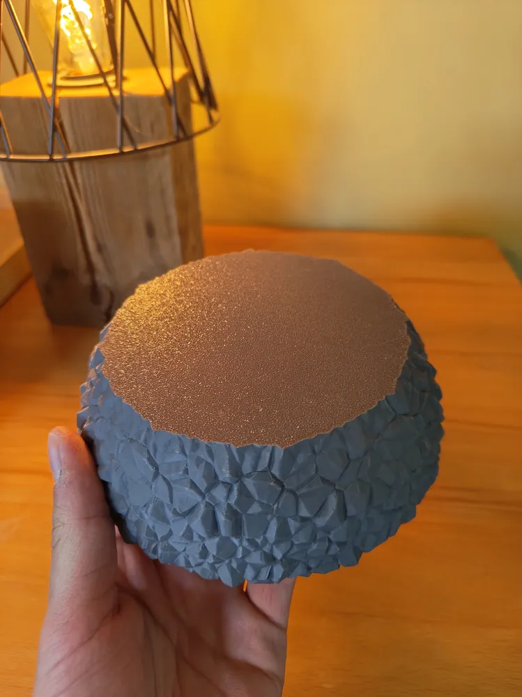 Bowl with Stone Look - Free 3D Print Model - MakerWorld