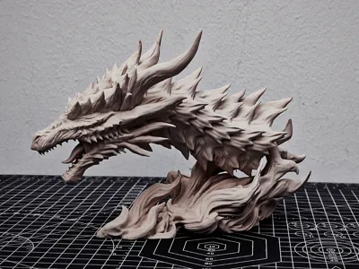 Monster Hunter Safi'jiiva Bust