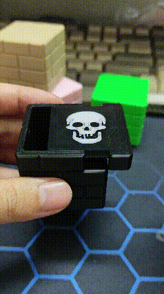 滑盖版马里奥砖块小盒子