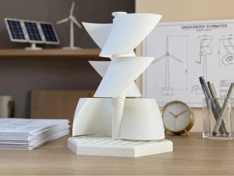 Modular Helical Savonius Wind Spinner