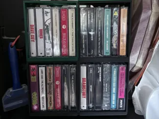 Modular Audio Cassette Storage System