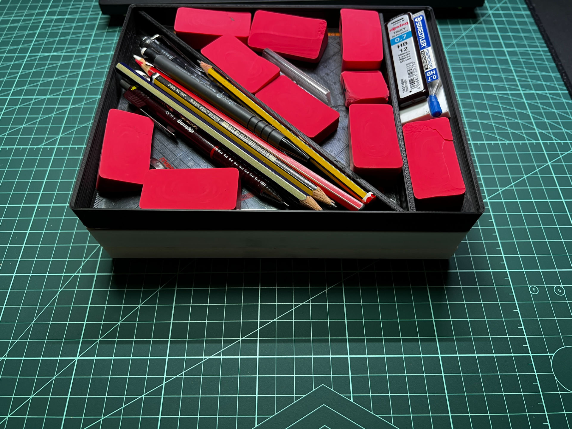 Gridfinity Triangle Ruler Holder