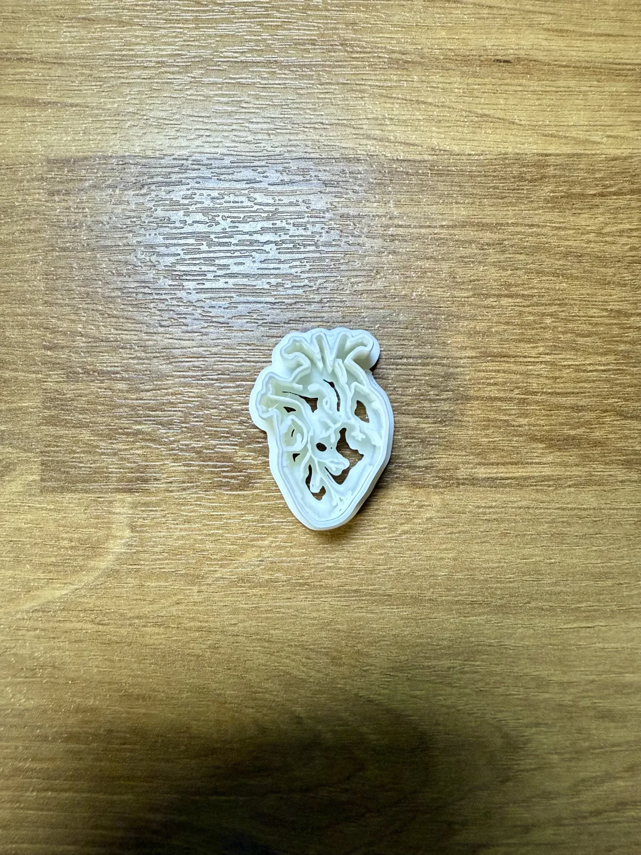Anatomical Heart Clay Cutter Polymer Clay Earrings view 3