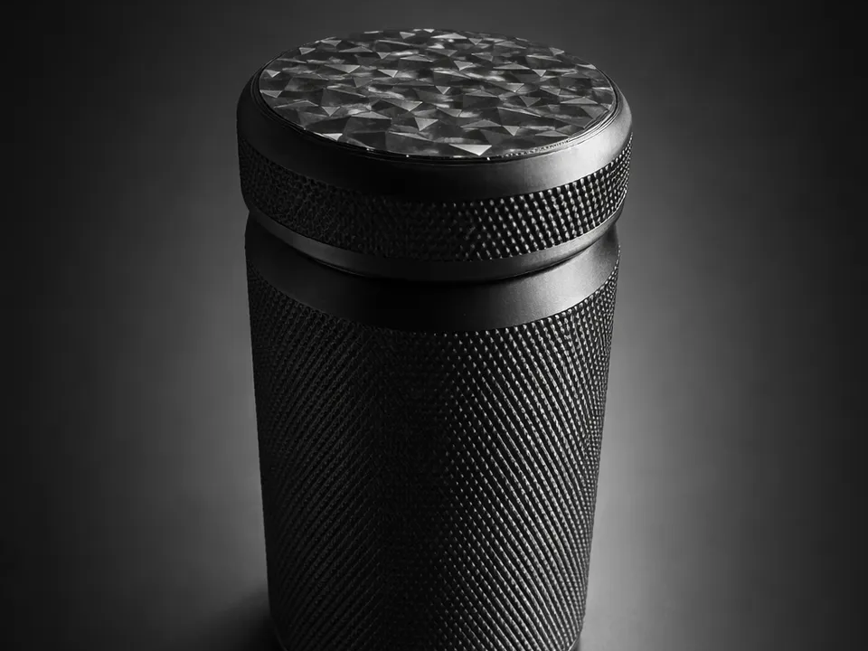 Knurled Storage Container