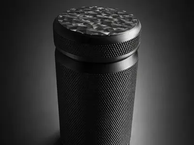 Knurled Storage Container