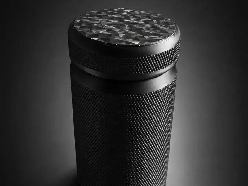 Knurled Storage Container