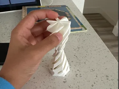 Spiral helix toy