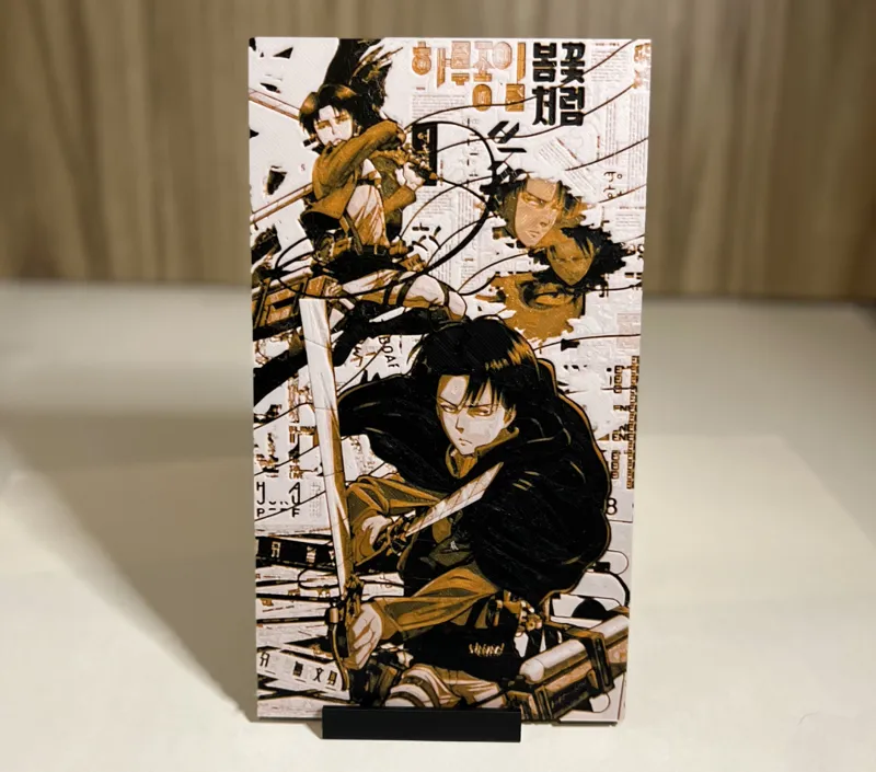 Hueforge Attack on Titan - Levi