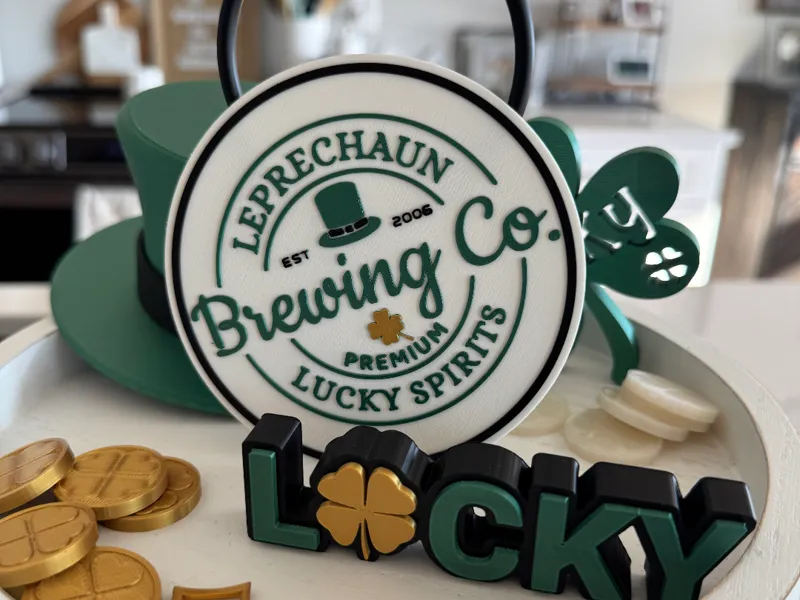 Leprechaun Brewing Sign