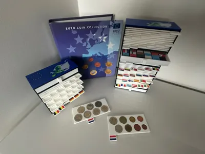 Euro coins collection