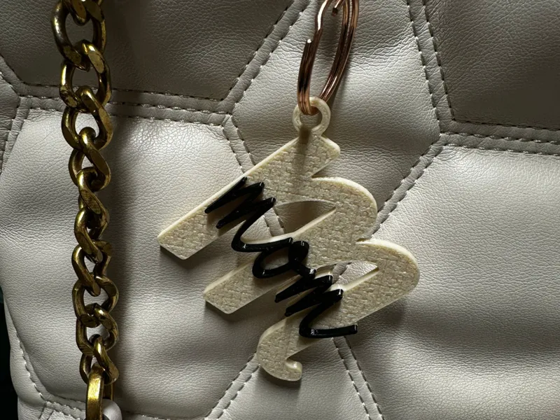 M for Mom charm keychain * Mother´s Day