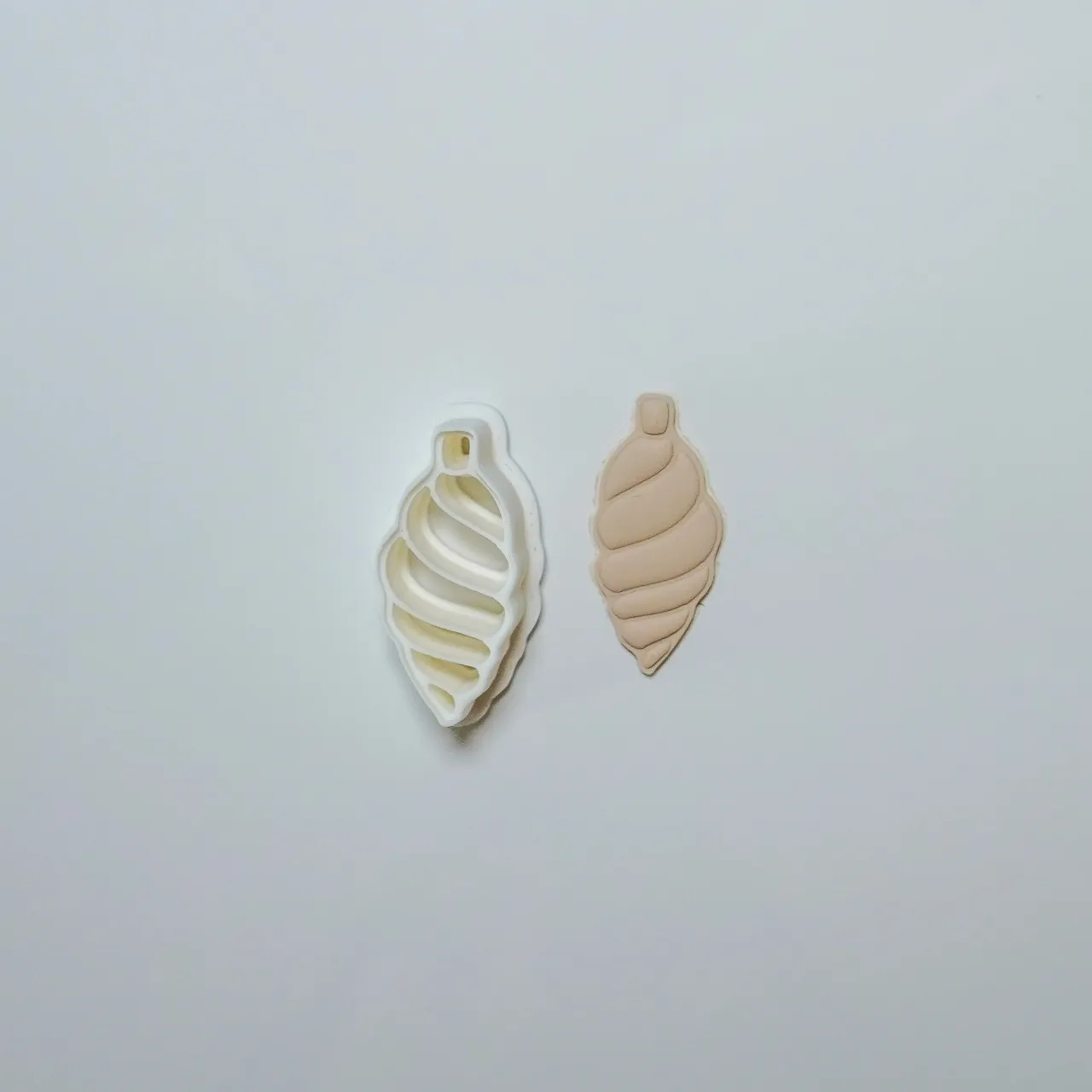 Christmas Bauble Polymer Clay Cutter Earrings view 2