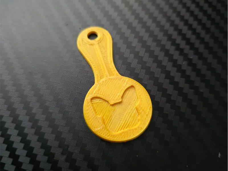 French Bulldog Shopping Coin Key with Handle