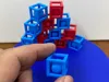 20mm Ball in a Box printed with support.