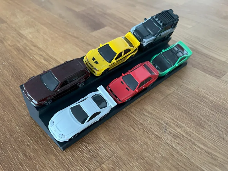 sixfold display stand 1/64 car diorama garage