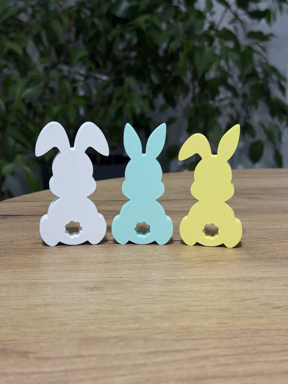 Easter Bunny Trio decorative set - Free 3D Print Model - MakerWorld