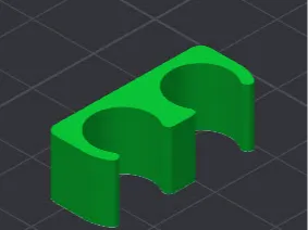 3/8 Aluminum Tubing Spacer/Support 