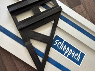 Speed Square 90 + 45 degree angle Scheppach PL55 