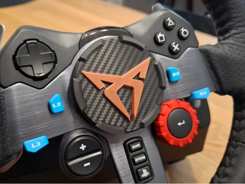 Logitech G29 G920 Cupra logo center cap