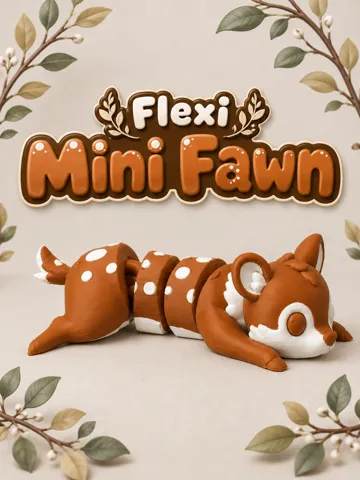 Letrero o emblema decorativo: Flexi Mini Fawn — vista de referencia 2