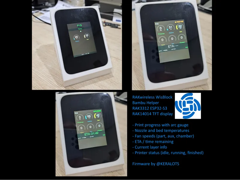 WisBlock BambuHelper