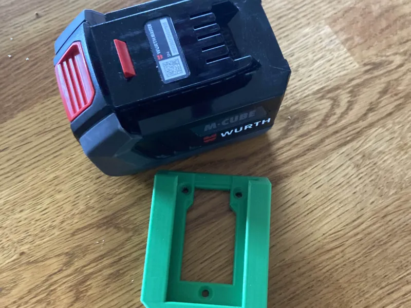 Wurth M-CUBE 18V battery wall mount