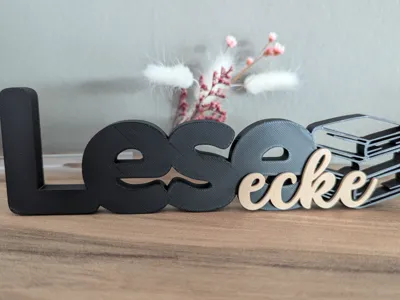 Decorative Sign "Reading Nook"