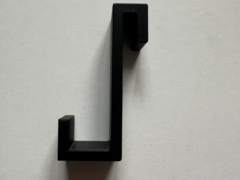 Shower glass hook 6mm