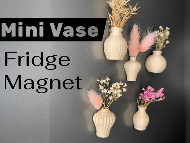 Kühlschrank Magnete Mini Vasen