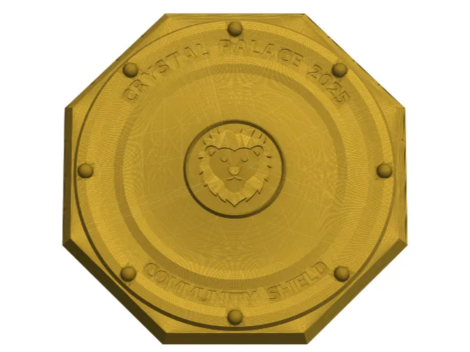 Octagonal Commemorative Shield Plaque