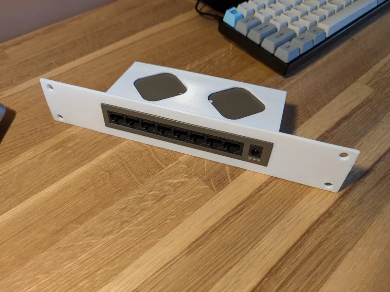 1U 10 inch rack mount for switch