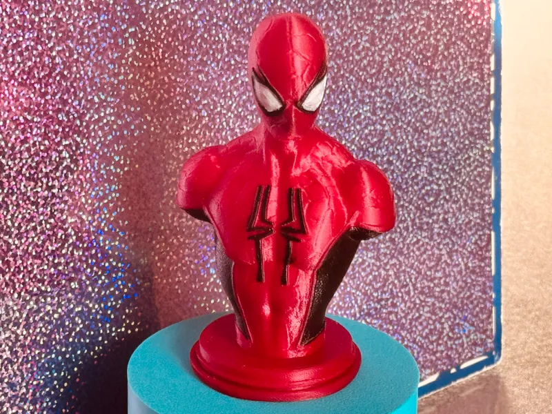 Superhero BustEasy to Print  SpiderMan