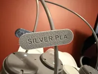 Filament label single colour