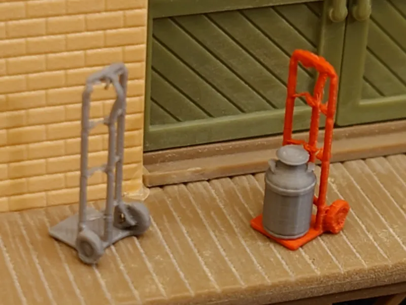 HO Scale Hand Truck 