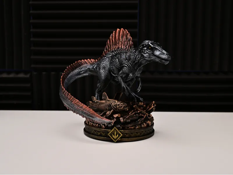 Spinosaurus Diorama Statue