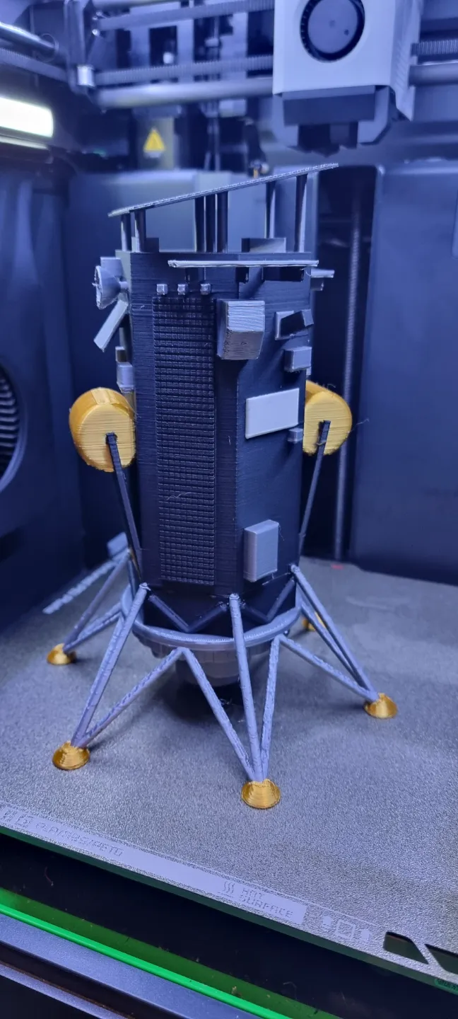 Intuitive Machines IM-1 Moon Lander - 4 colour
