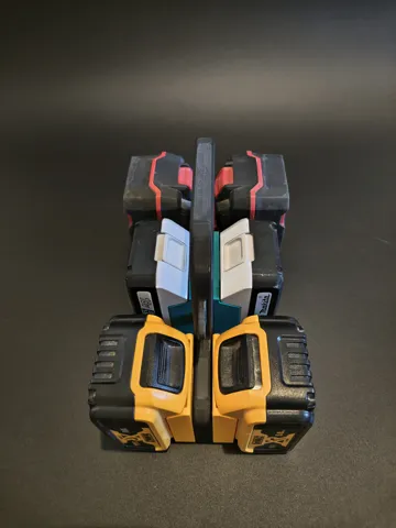 Accesorio de taller: Modular Power Tool Battery Carrier — vista de referencia 3