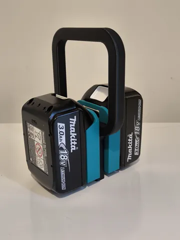 Accesorio de taller: Modular Power Tool Battery Carrier — vista de referencia 4