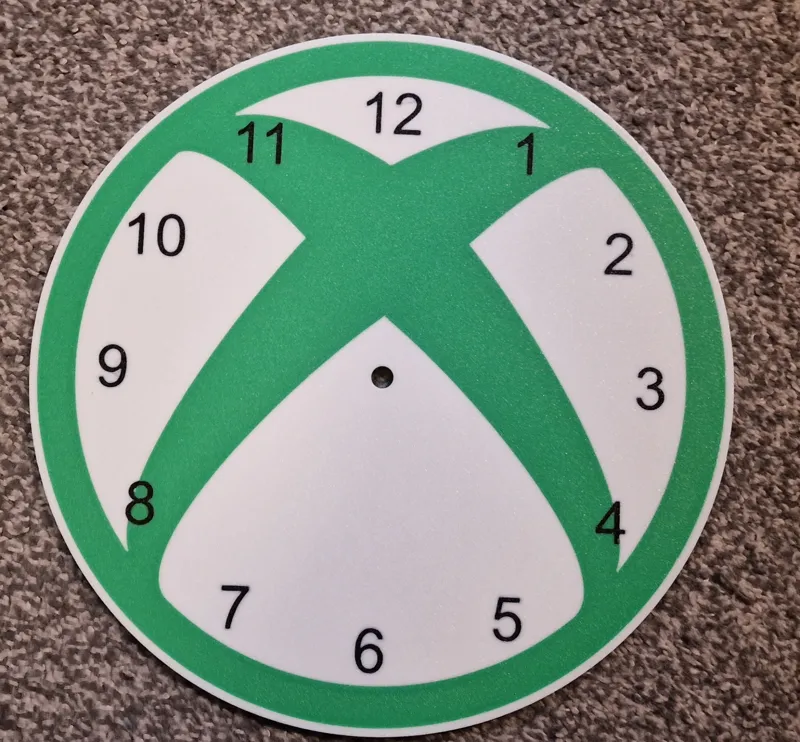 Simple Xbox clock