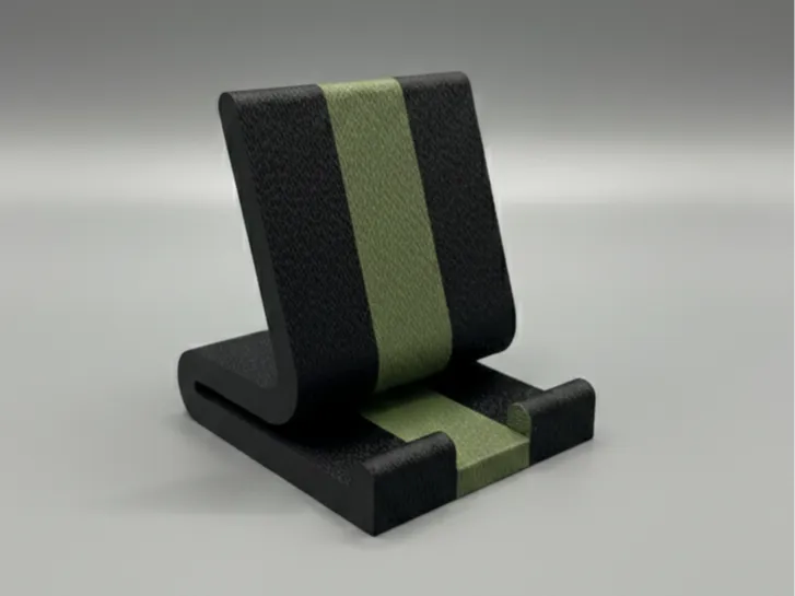 Minimalist Phone Stand - Racing Stripe Edition
