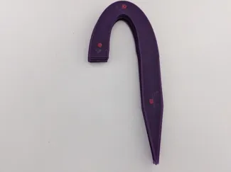 Christmas wrapping paper opener 