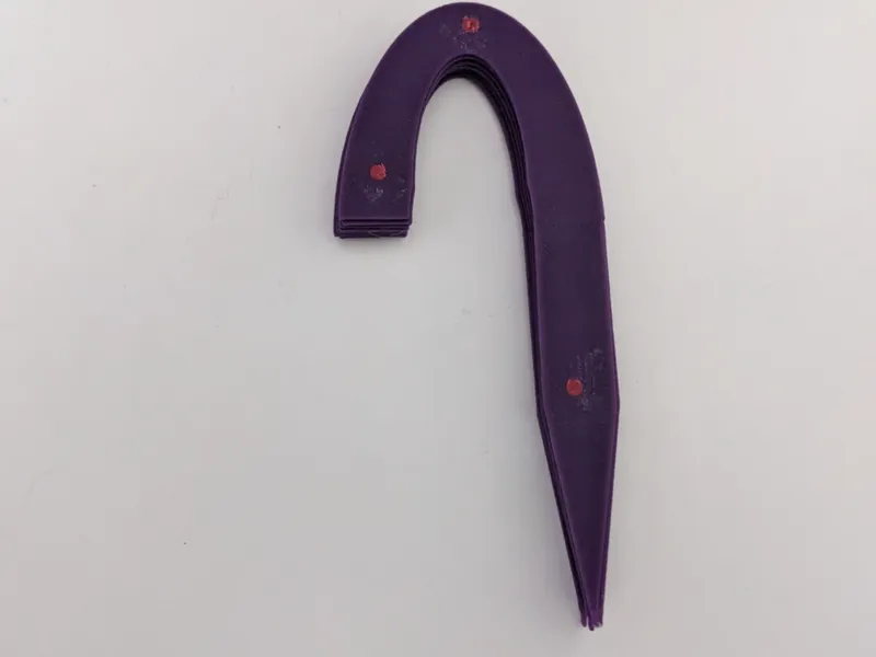 Christmas wrapping paper opener 