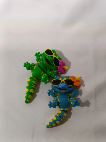 Modelo para impresión 3D: [FREE TO SELL] summer gecko flexi — vista de referencia 4