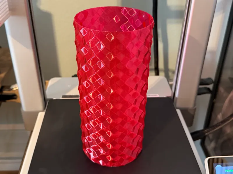 Parametric Diamond Faceted Vase