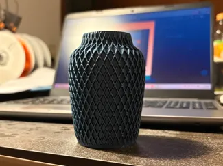 GeoTwist Vase