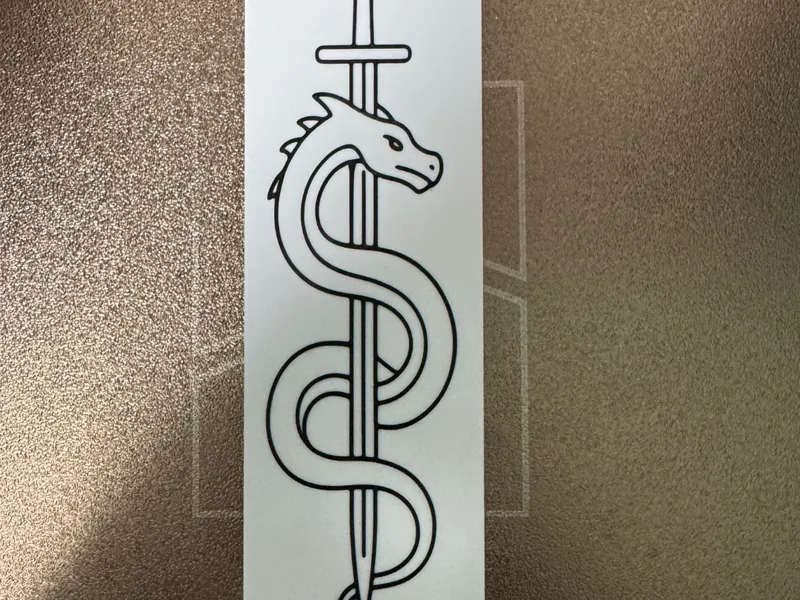 BookMark Dragon sword
