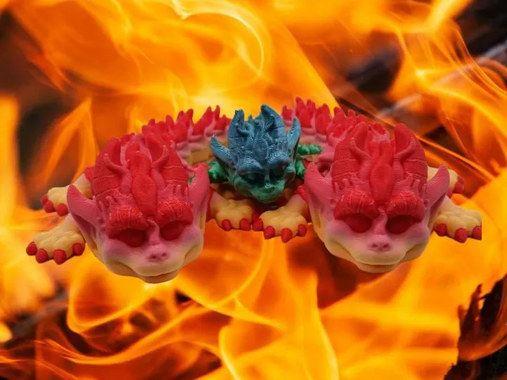 Mini Fire Dragon Flexible