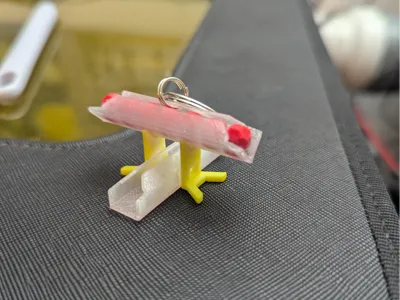 Vex Middle Goal Keychain (NO AMS)