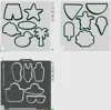 18x 9cm summer cutters (on 3 plates)