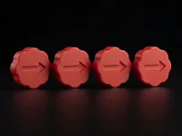 Arrow Button 4 seperate pieces
